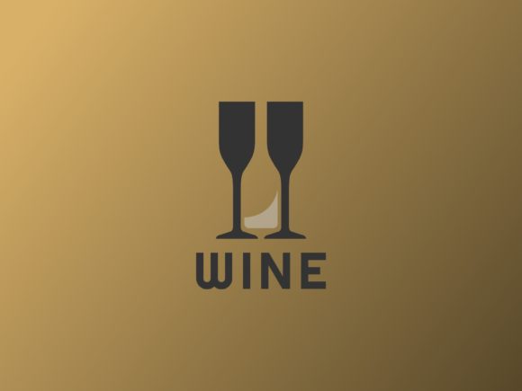 Download Wine Silhouette Logo - Wine silhouette Collection