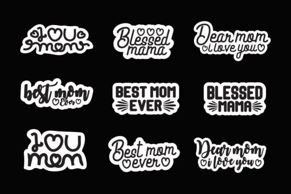 Download Mothers Day, Mom, Mama, Svg, Stickers - Stickers Collection