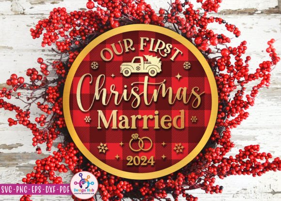 Download Our First Christmas Married 2024 SVG - 2024 Collection